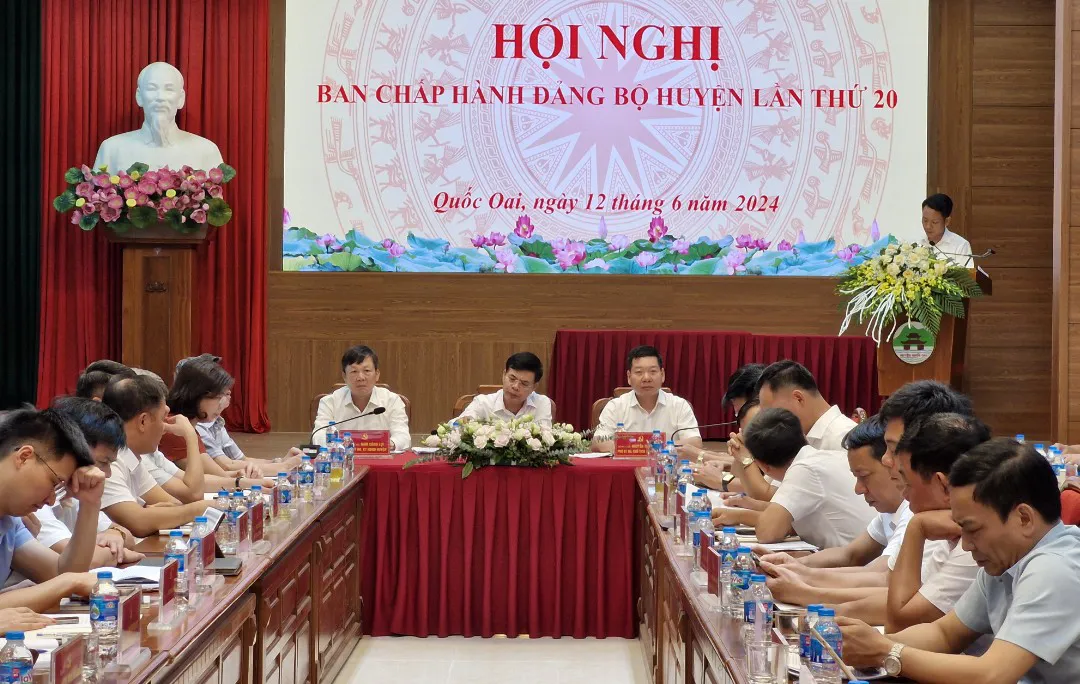Quốc Oai: tổng giá trị sản xuất 6 tháng đạt 9.530 tỷ đồng