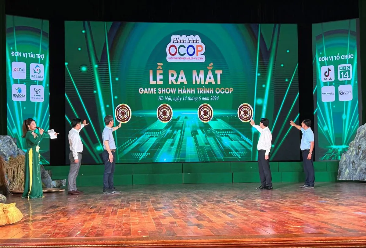 Ra mắt gameshow truyền hình “Hành trình OCOP”
