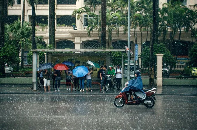 Dự báo thời tiết ngày 25/6/2024: Hà Nội nhiều mây, mưa vừa và dông, trời mát
