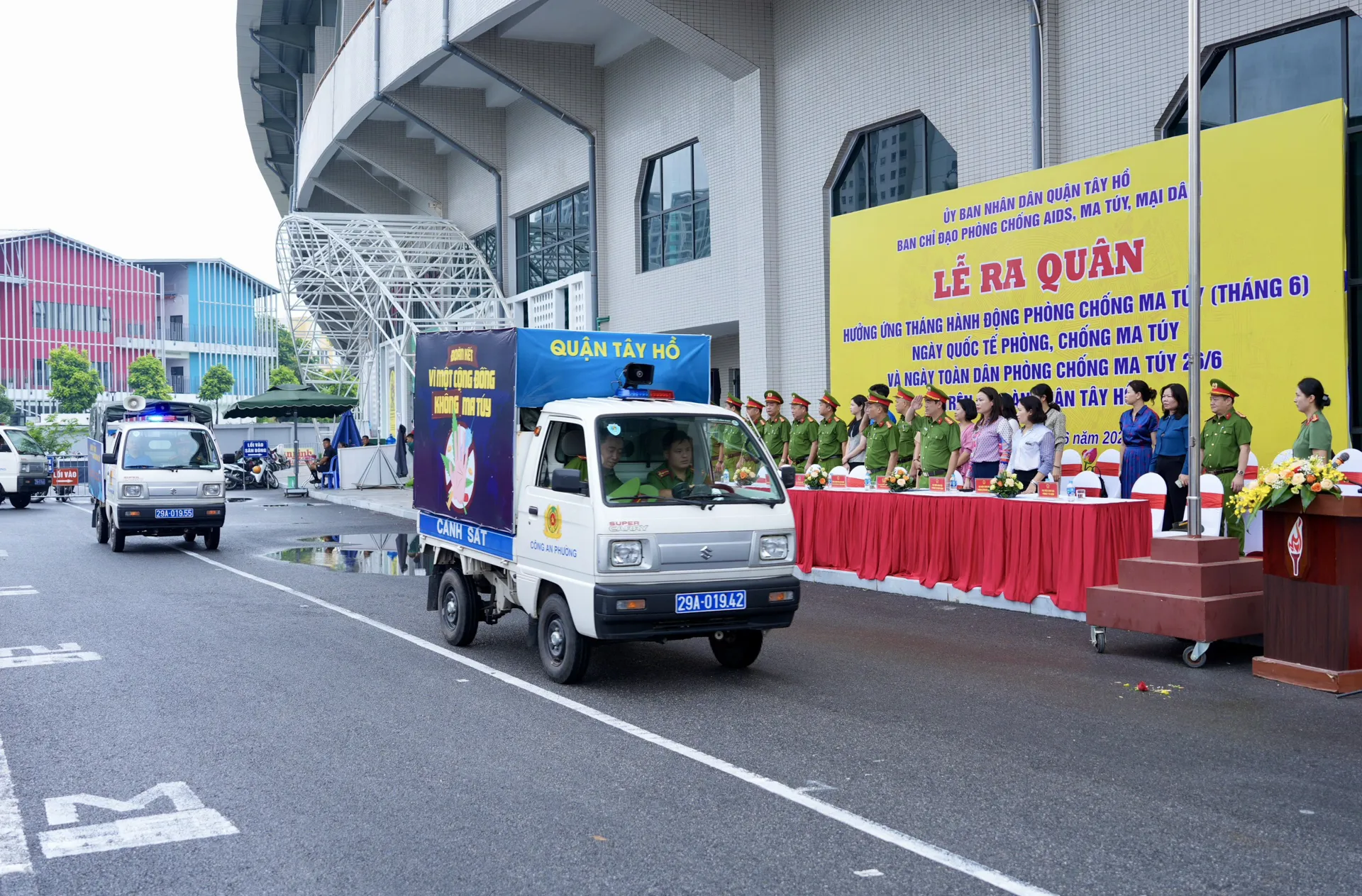 Tây Hồ ra quân hưởng ứng tháng hành động phòng chống ma tuý