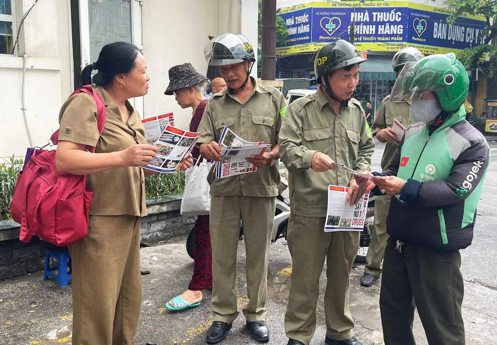 Hà Đông đồng loạt ra quân tuyên tuyền và phòng, chống ma túy