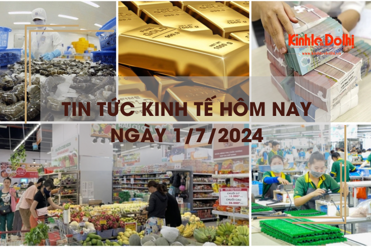Tin tức kinh tế ngày 1/7/2024: tiêu dùng trong nước phục hồi nhưng tăng trưởng thấp
