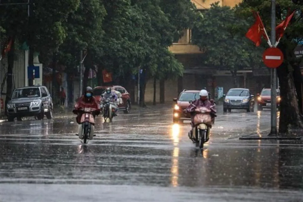 Dự báo thời tiết ngày 3/7/2024: Hà Nội mưa to cục bộ, trời mát