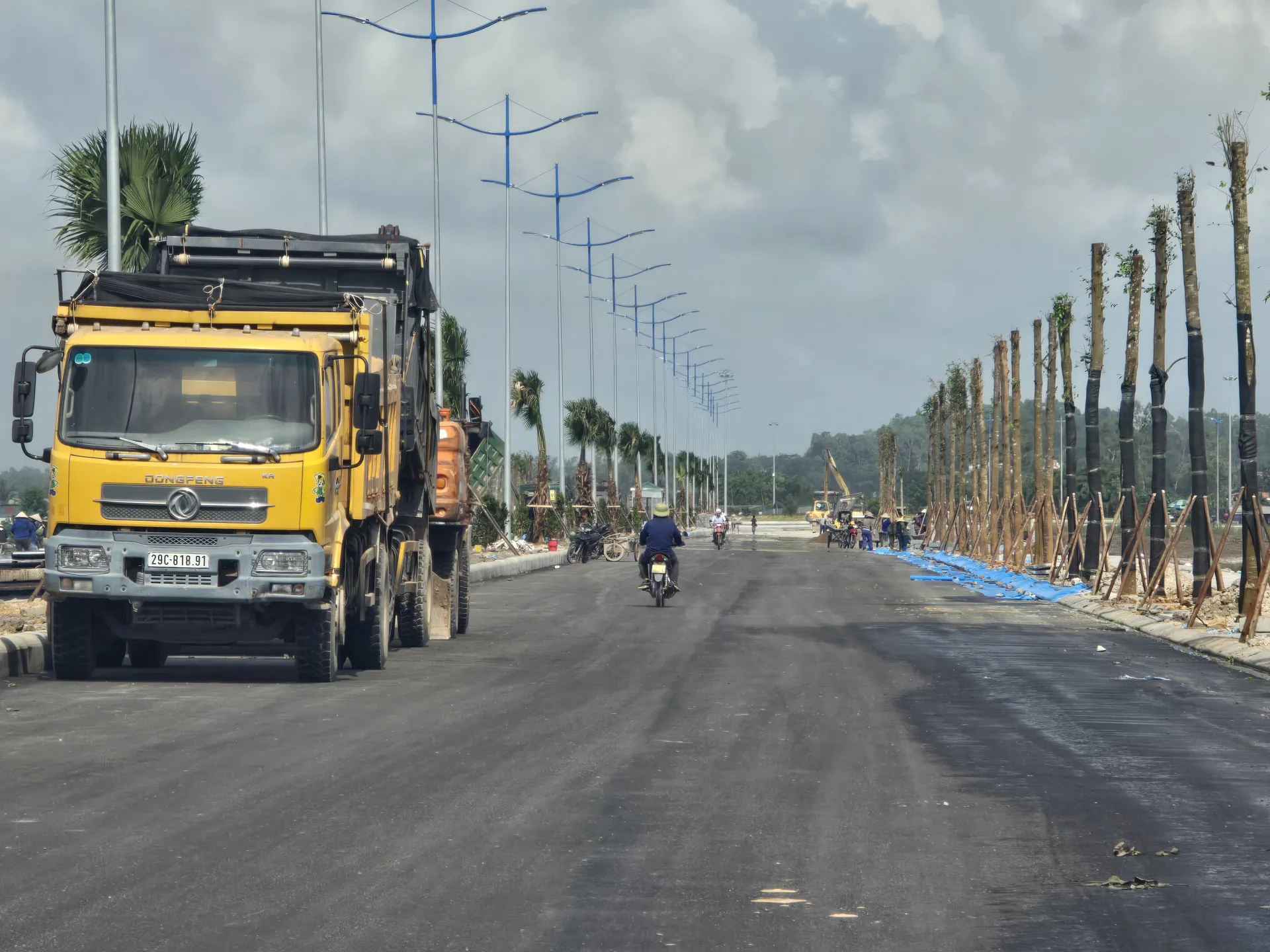 Quảng Ninh: dự án đường dẫn cầu Bến Rừng sắp về đích