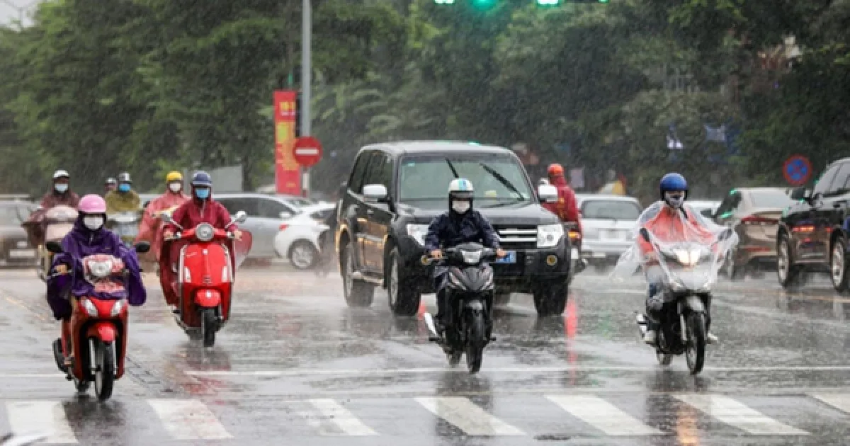 Dự báo thời tiết ngày 4/7/2024: Hà Nội mưa rào, gió đông nam cấp 3