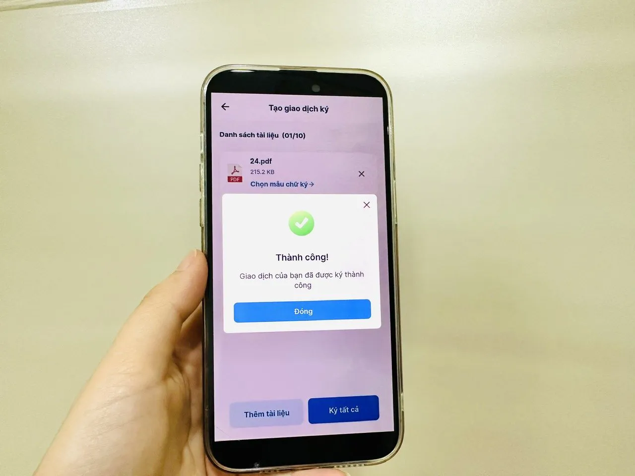Chữ ký số góp phần đảm bảo xác thực an toàn các giao dịch tài chính