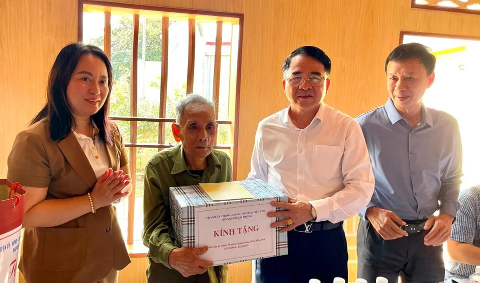 Hải Phòng: địa phương có mức quà tặng cho người có công cao nhất cả nước