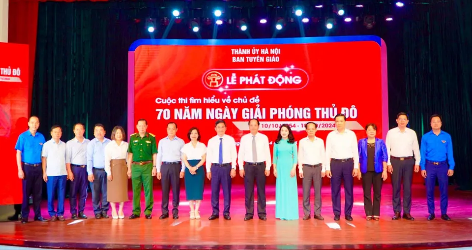 769.568 thí sinh đã tham gia Cuộc thi tìm hiểu 70 năm Giải phóng Thủ đô