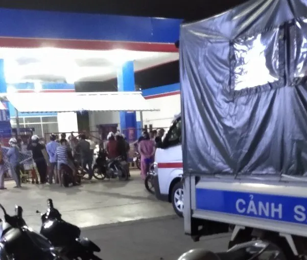 Phát hiện thi thể nam giới trong bồn nước tại trạm xăng ở Bình Thuận