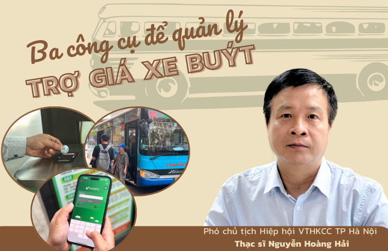 Ba công cụ để quản lý trợ giá xe buýt