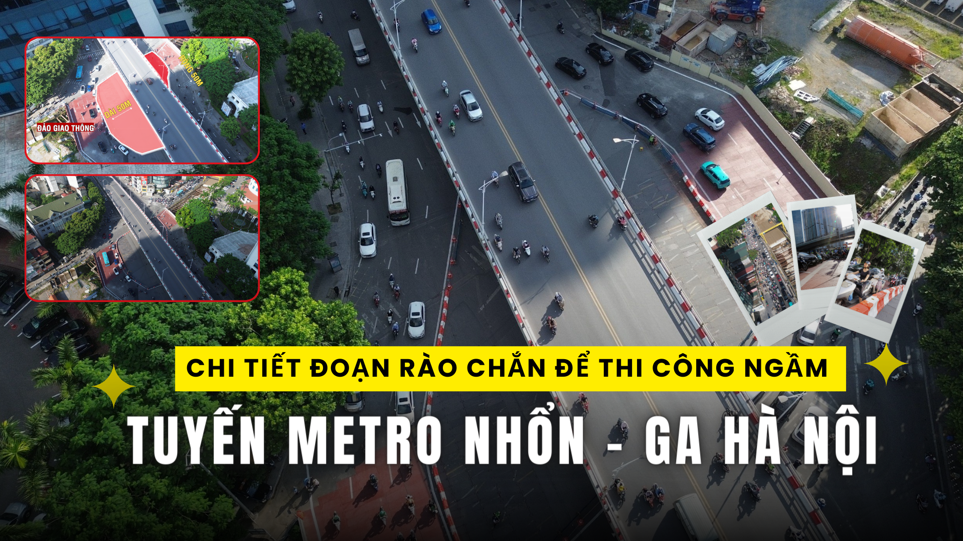 Phương án phân luồng giao thông mới nhất tại nút giao Nguyễn Chí Thanh- Kim Mã