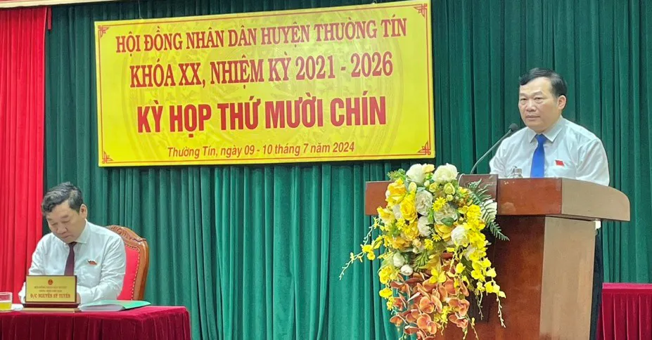Tổng giá trị thương mại dịch vụ huyện Thường Tín đạt 10.102 tỷ đồng
