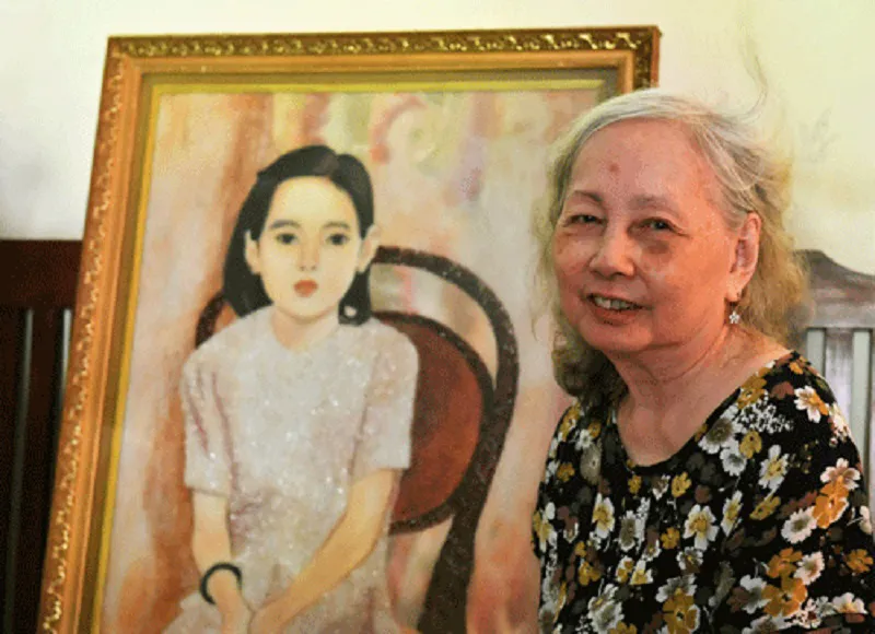 Nguyên mẫu trong bức tranh "Em Thúy" của danh họa Trần Văn Cẩn qua đời