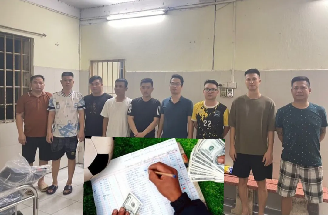 Triệt phá ổ nhóm cá độ bóng đá, lô đề giao dịch hàng chục tỷ đồng
