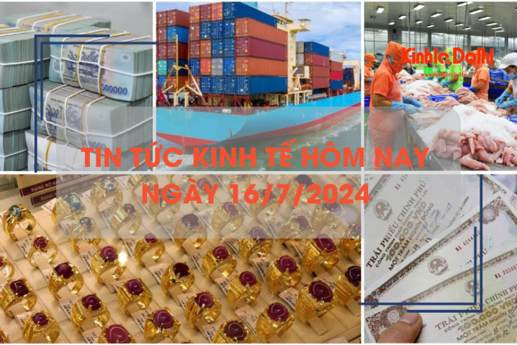 Tin tức kinh tế ngày 16/7/2024: giá cước vận tải đường biển tiếp tục tăng cao