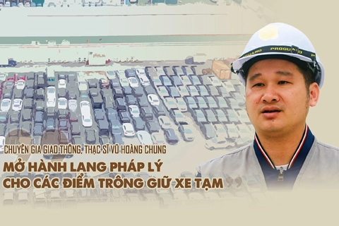 Mở hành lang pháp lý cho các điểm trông giữ xe tạm