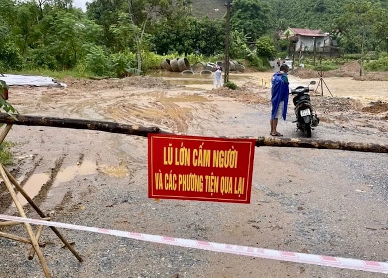 Nguy cơ gia tăng thiệt hại do mưa lũ tại các tỉnh thành Bắc Bộ