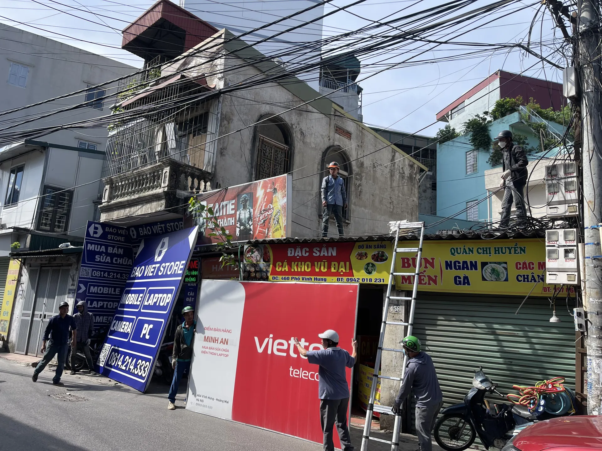 Quận Hoàng Mai kiên quyết xử lý vi phạm phòng cháy, chữa cháy