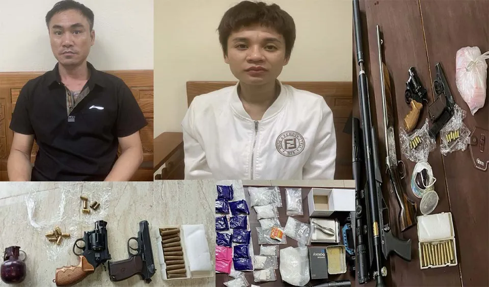 Thanh Hóa: bắt giữ 2 đối tượng cộm cán về ma túy