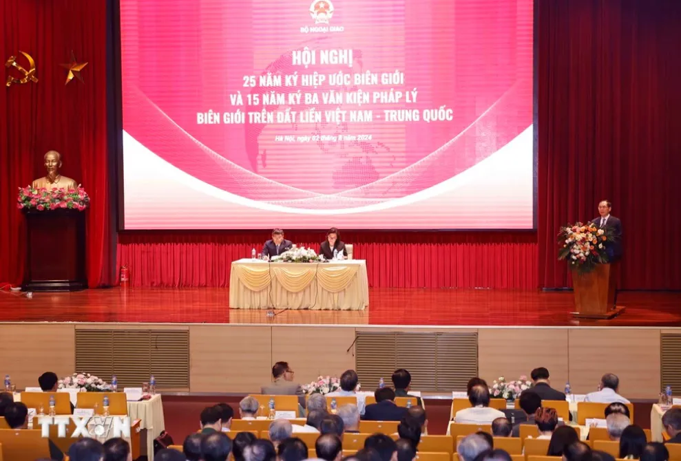 Tổng kết 25 năm ký Hiệp ước biên giới trên đất liền Việt Nam-Trung Quốc