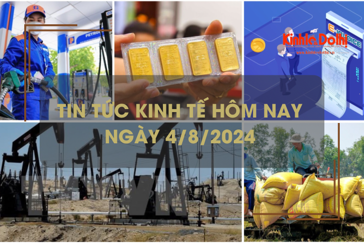 Tin tức kinh tế ngày 4/8/2024: xuất khẩu gạo thu về 3,27 tỷ USD trong 7 tháng