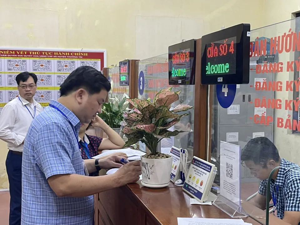 Thường Tín từng bước sắp xếp cán bộ 10 xã, thị trấn sau hợp nhất