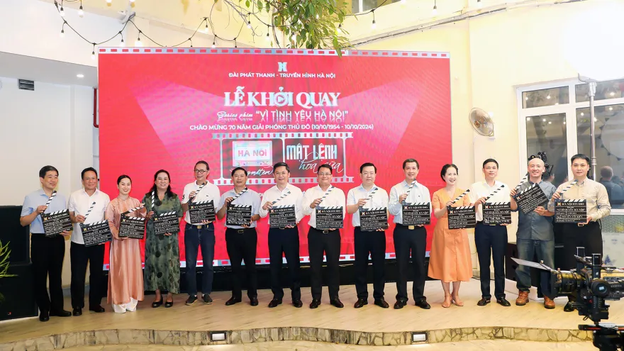 Chính thức khởi quay series phim “Vì tình yêu Hà Nội”