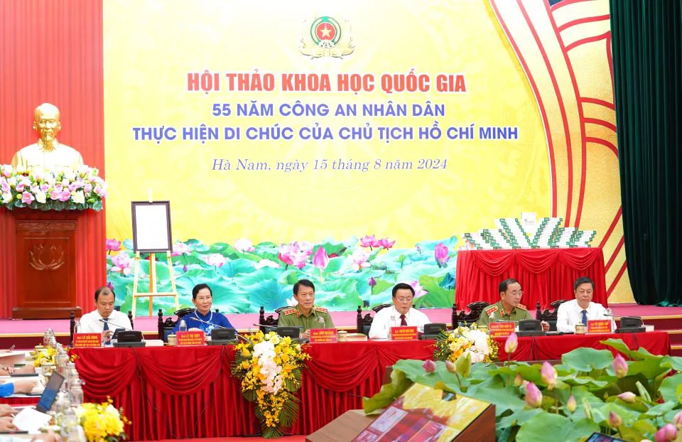 55 năm Công an nhân dân thực hiện Di chúc của Chủ tịch Hồ Chí Minh
