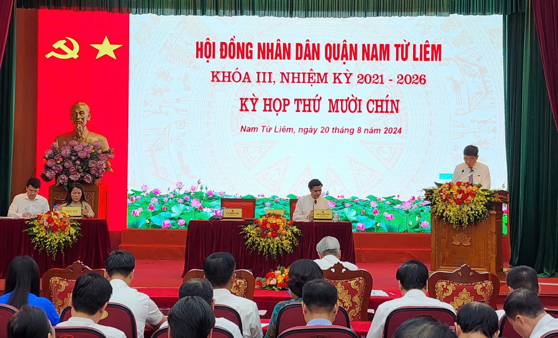 HĐND quận Nam Từ Liêm xem xét, quyết nghị 4 Nghị quyết quan trọng