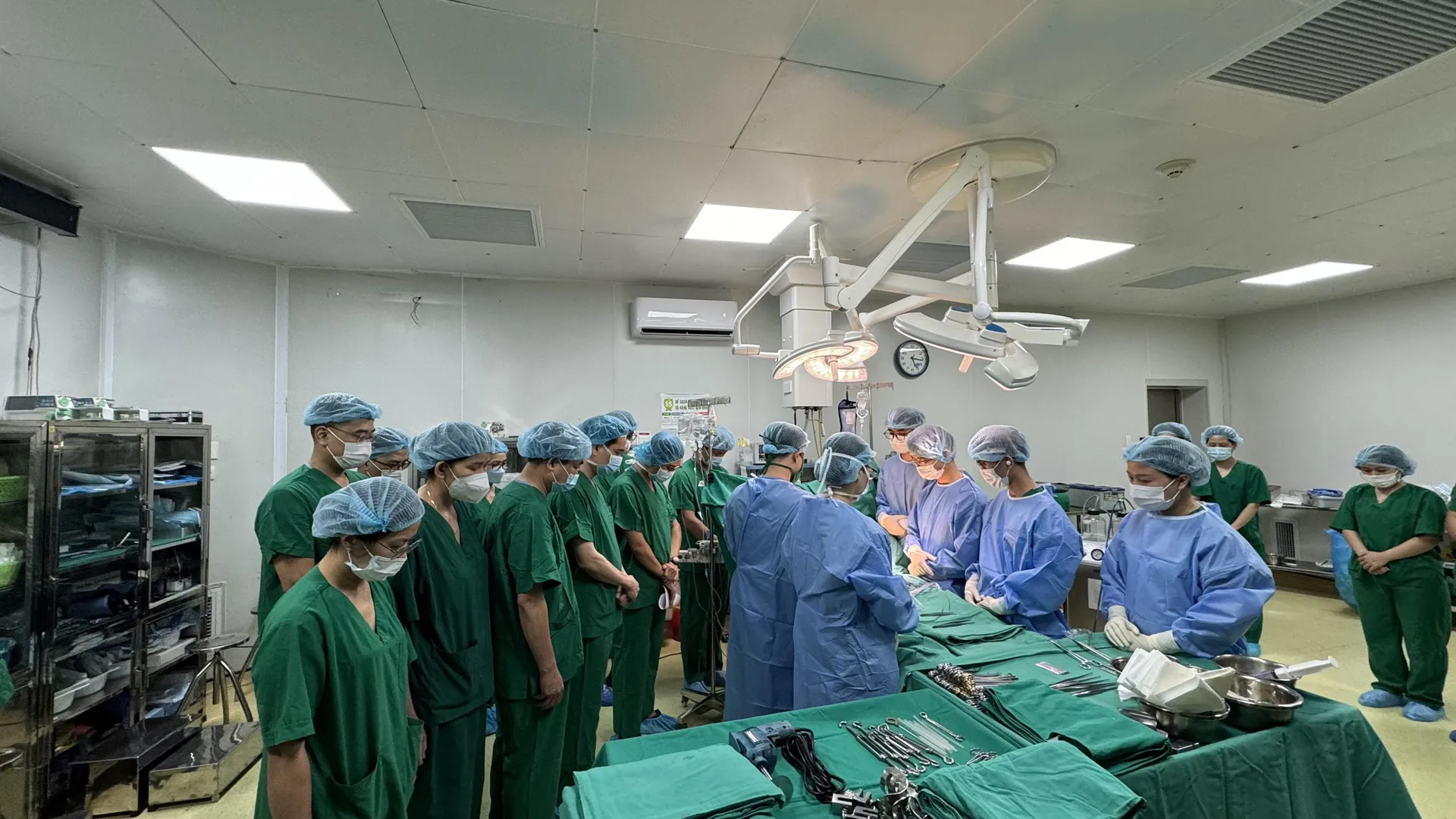 BVĐK Xanh Pôn thực hiện thành công ca lấy, ghép tạng từ nạn nhân chết não