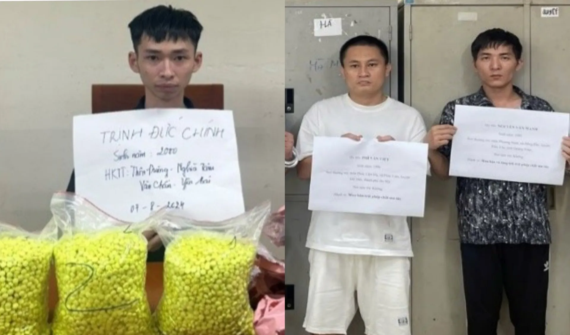 Phá chuyên án bắt 5 đối tượng, thu giữ 15.000 viên ma tuý tổng hợp