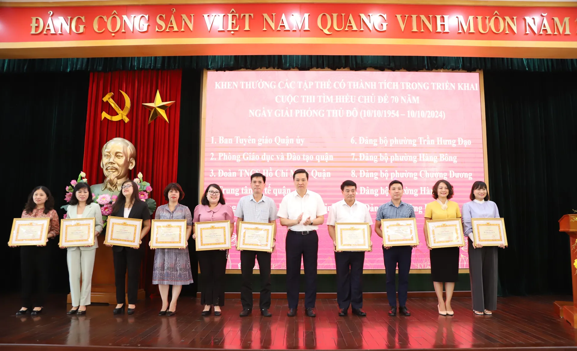 Hoàn Kiếm: Hơn 100.000 thí sinh thi tìm hiểu 70 năm Ngày Giải phóng Thủ đô