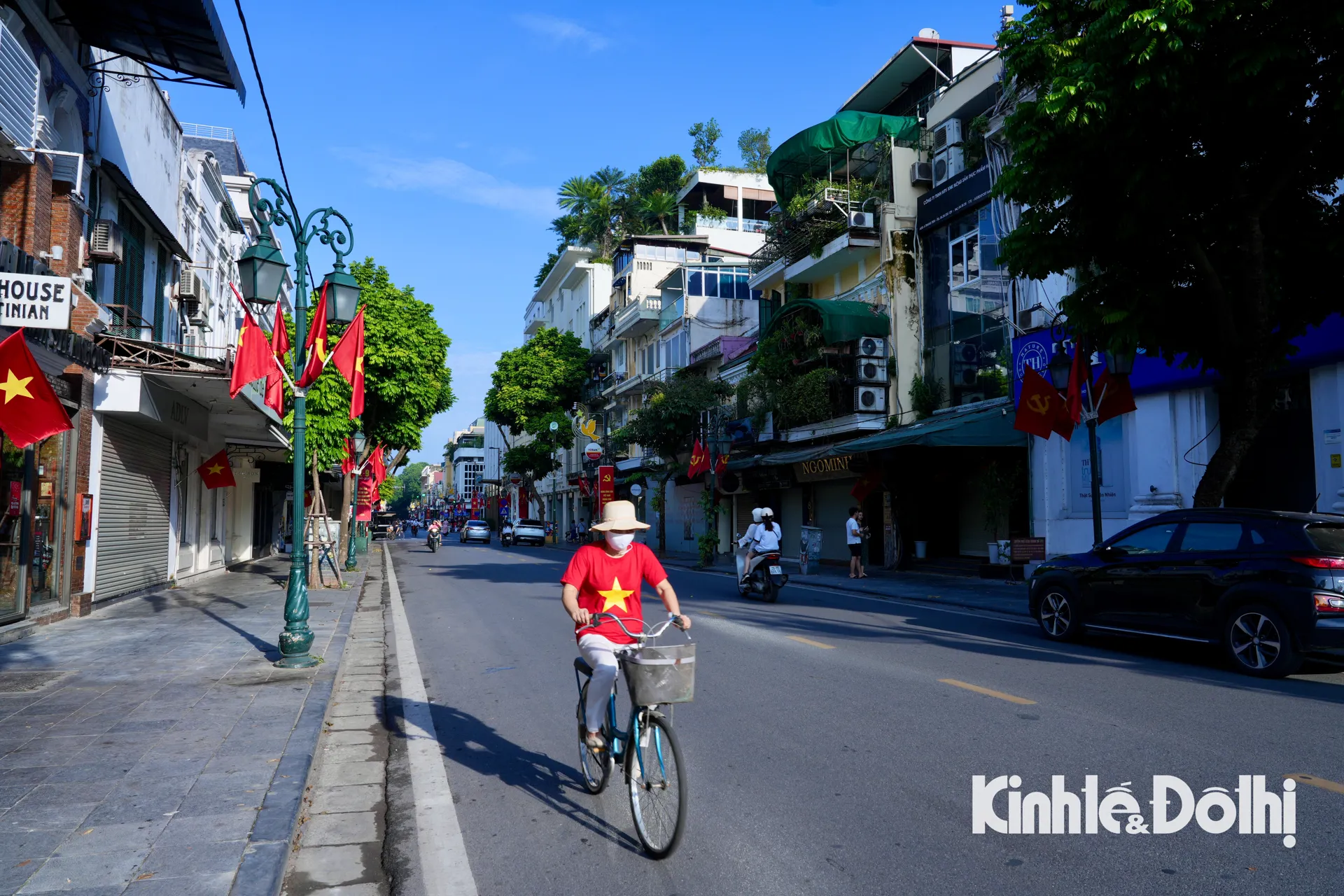 Hà Nội: Đường phố yên bình trong ngày Quốc khánh 2/9 năm 2024