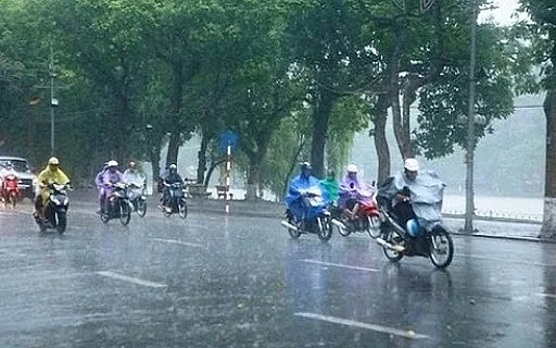 Dự báo thời tiết Hà Nội ngày 9/9/2024: gió đông, mưa dông ngày đầu tuần