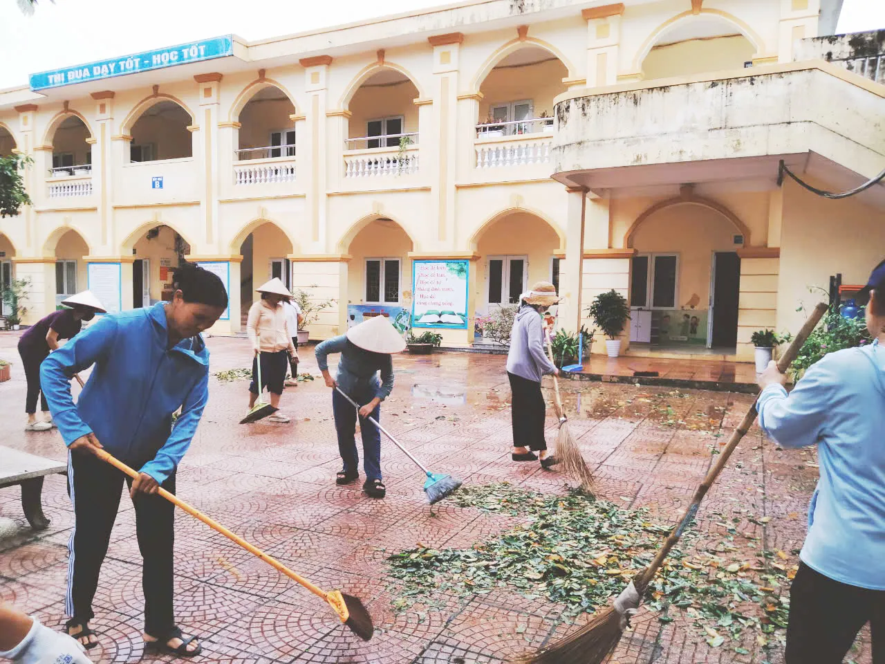 Huyện Thạch Thất tập trung khắc phục thiệt hại của bão số 3