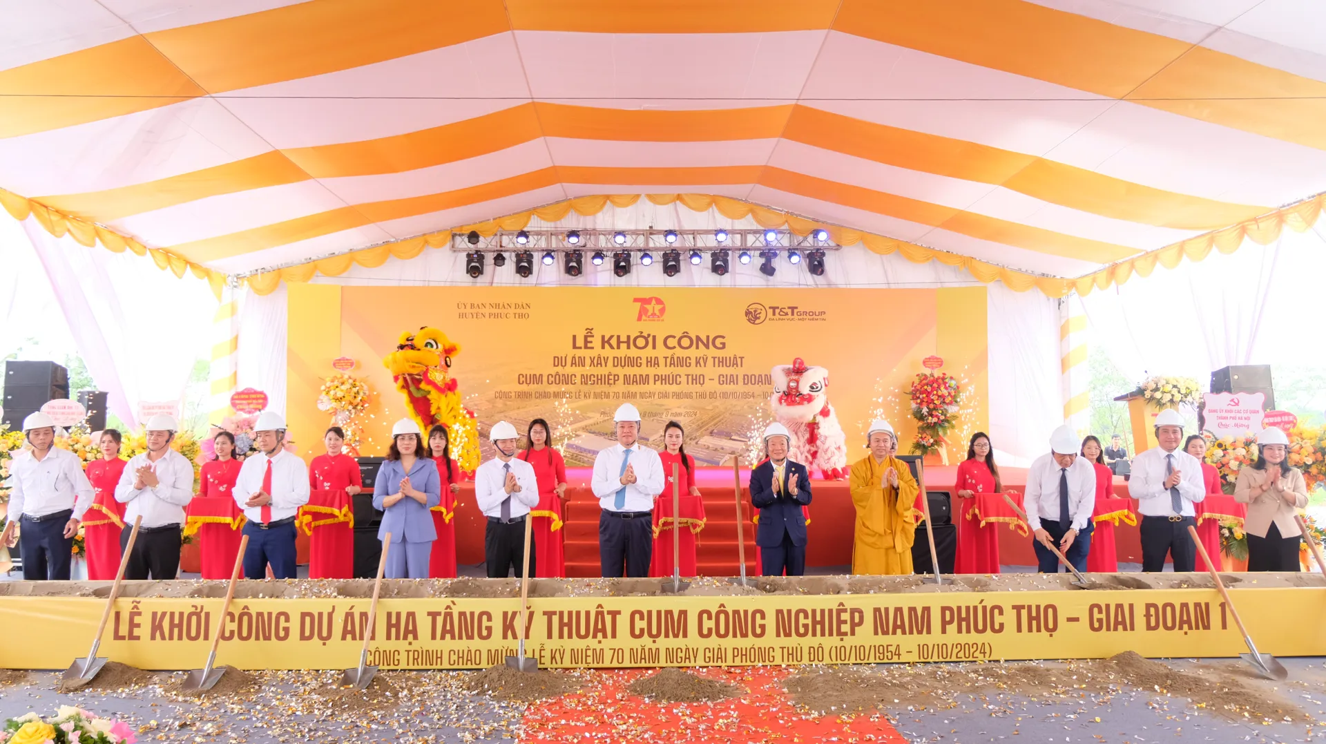 T&T Group khởi công cụm công nghiệp lớn nhất Hà Nội