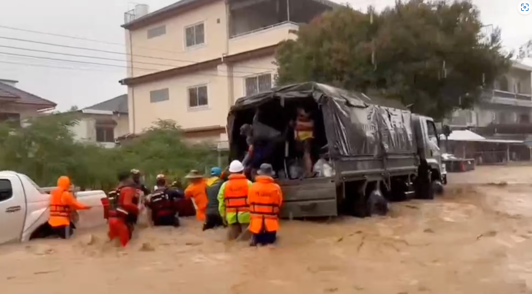 Lũ quét, sát lở đất tại Thái Lan khiến 2 người thiệt mạng