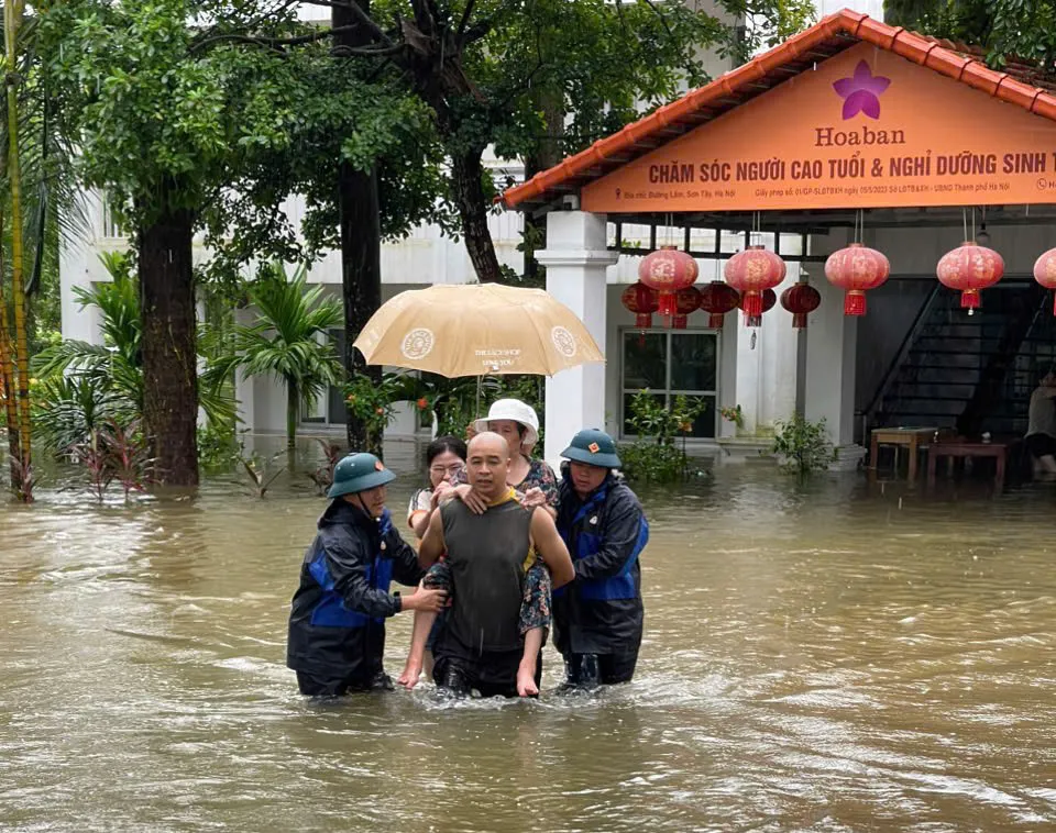 Sơn Tây chủ động phòng chống bão lụt