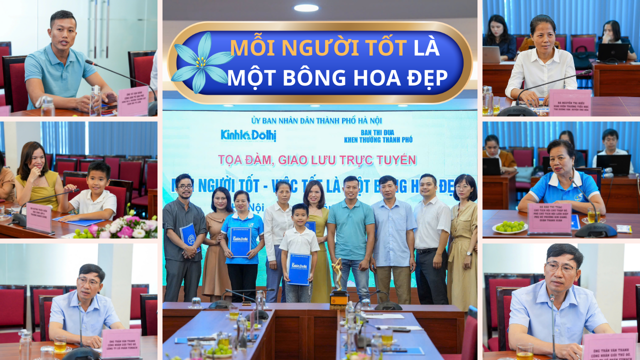 Mỗi người tốt là một bông hoa đẹp