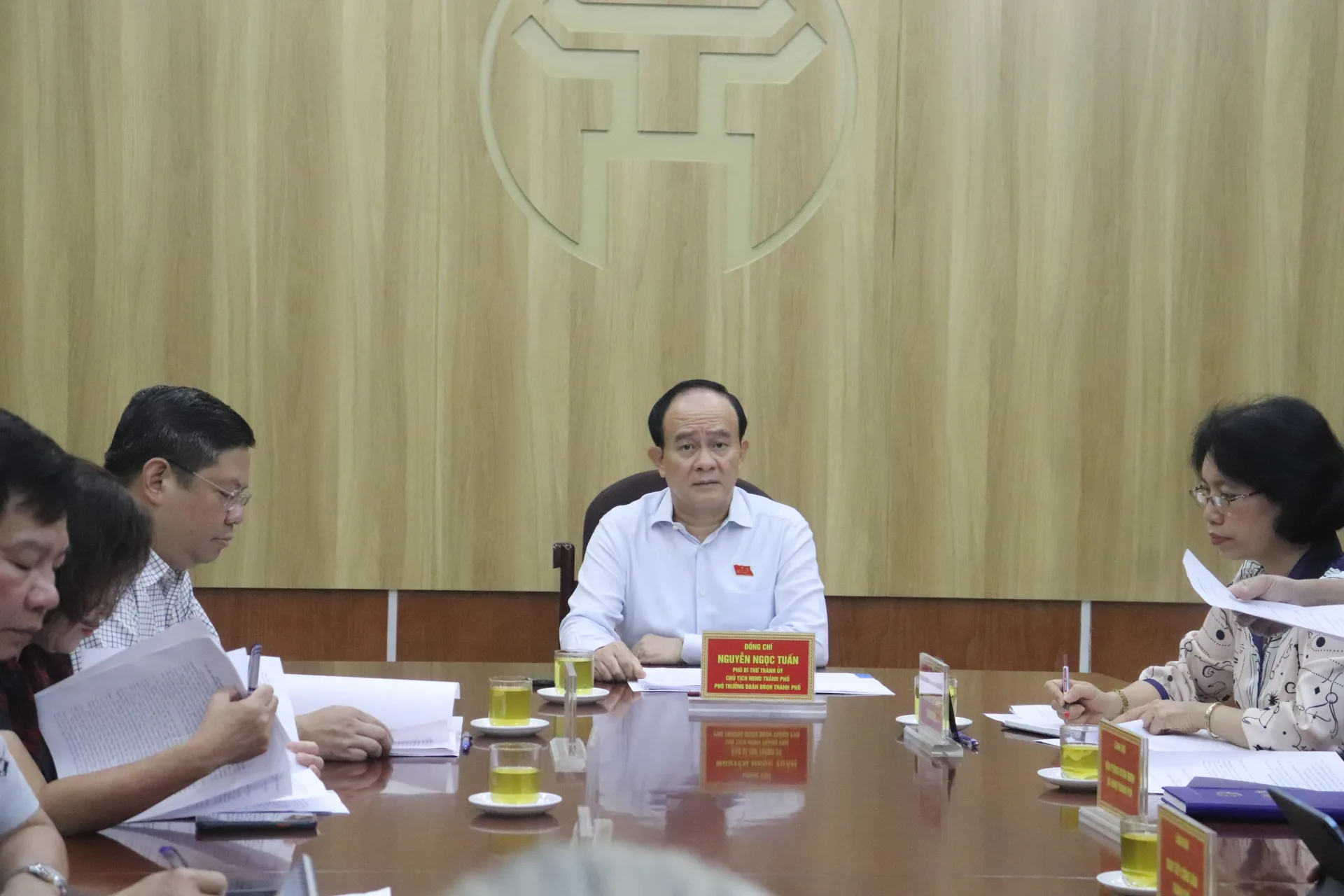 Chủ tịch HĐND TP Hà Nội Nguyễn Ngọc Tuấn tiếp công dân tháng 9/2024