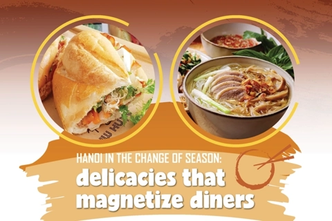 Hanoi in the change of season: delicacies that magnetize diners