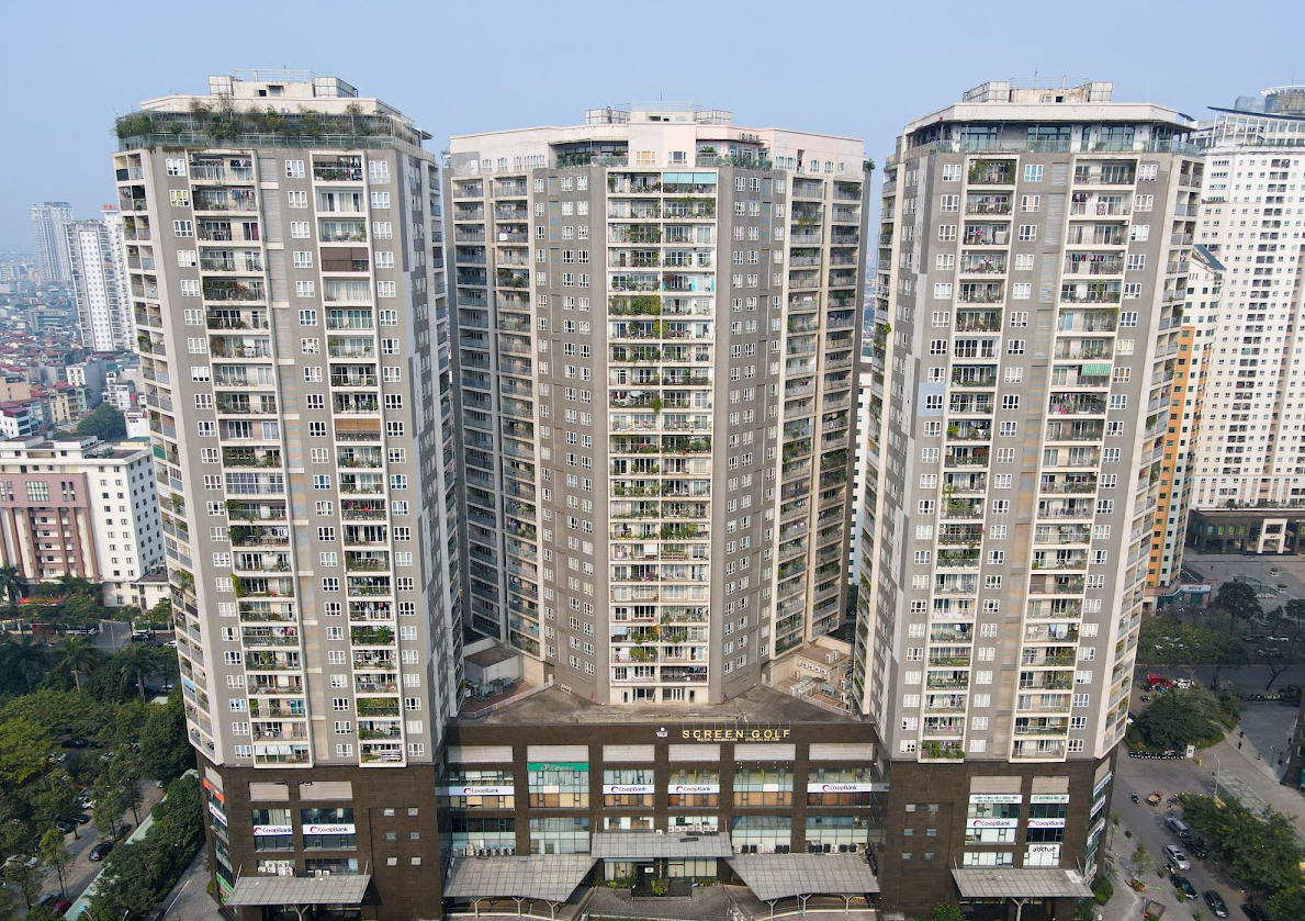 Dự án Udic Complex là một trong những tổ hợp công trình có cơ sở vật chất và tiêu chuẩn cuộc sống bậc nhất Thủ đô hiện nay. Ảnh: Hải Linh