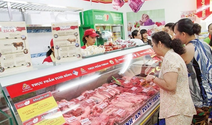 Không thiếu thịt lợn dịp Tết Nguyên đán Giáp Thìn 2024