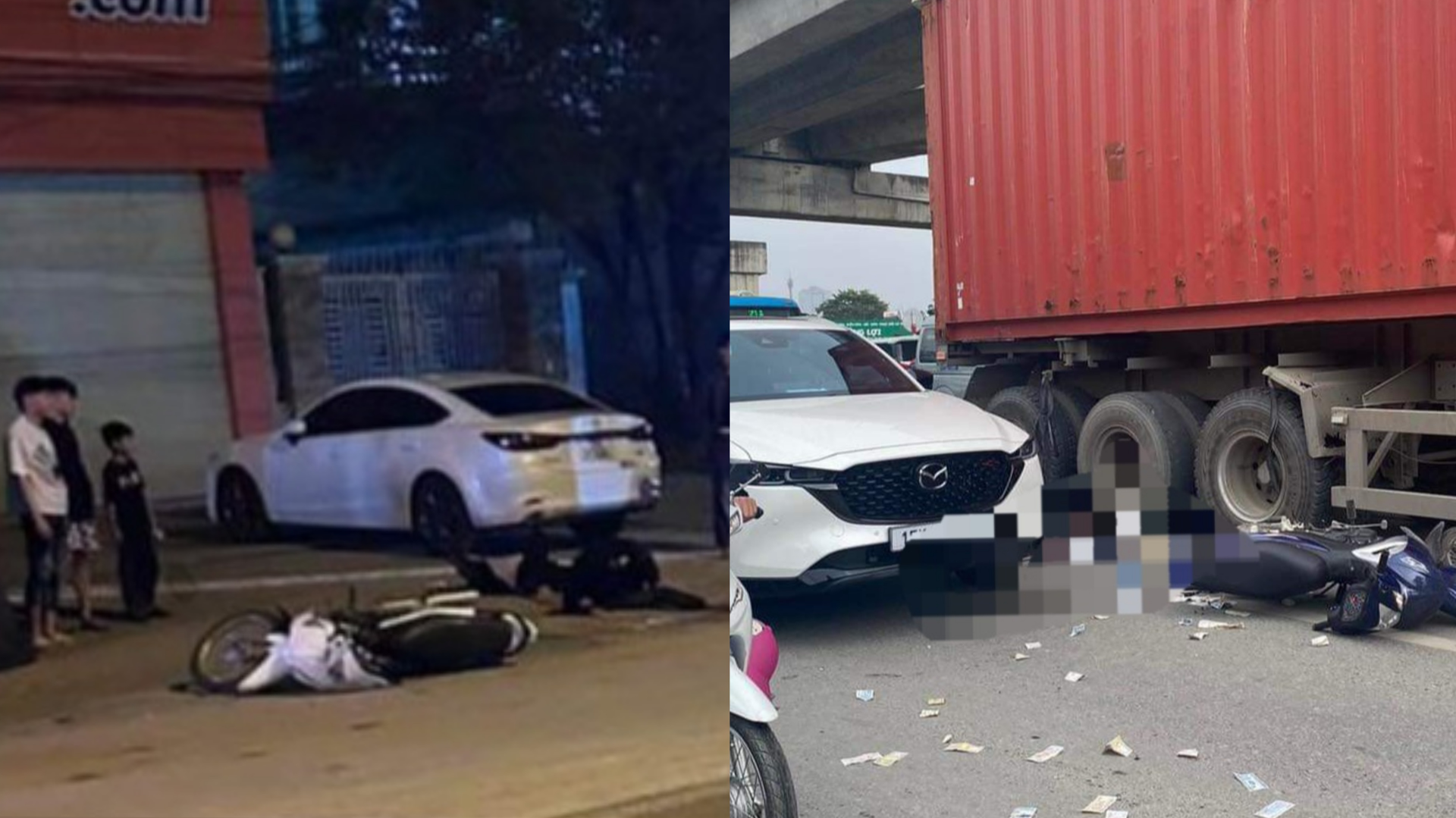 Hà Nội: Tai nạn giao thông nghiêm trọng làm 2 người tử vong trong ngày 2/2