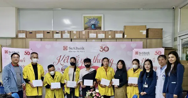SeABank mang hơi ấm mùa Xuân đến với những người có hoàn cảnh khó khăn
