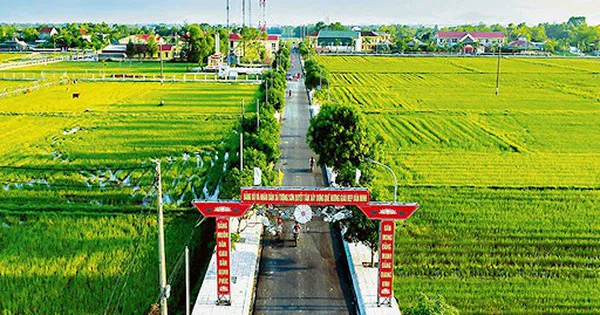 Sửa đổi một số quy định về công nhận địa phương đạt chuẩn nông thôn mới