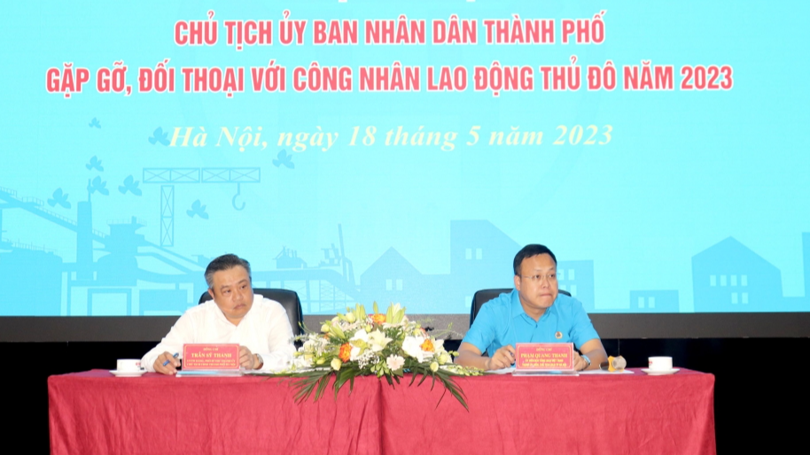 Lãnh đạo Thành phố Hà Nội sẽ gặp gỡ, đối thoại với khoảng 200 công nhân