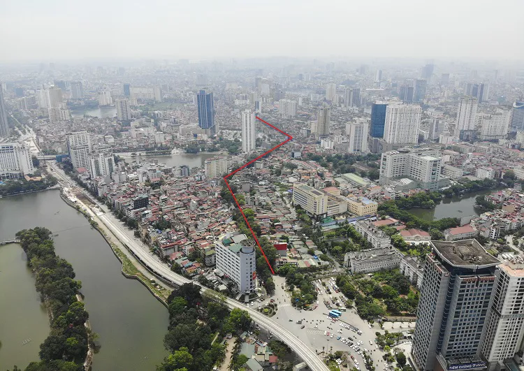 Điều chỉnh dự án đường Vành đai 1 đoạn Hoàng Cầu - Voi Phục