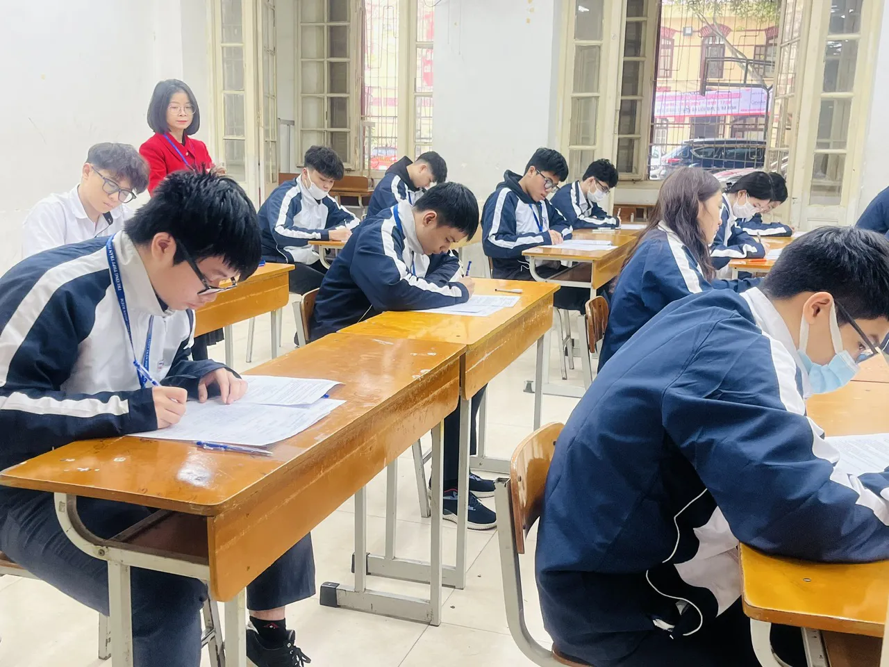 Kỳ khảo sát là đợt tập dượt thi tốt nghiệp THPT cho cả thầy và trò