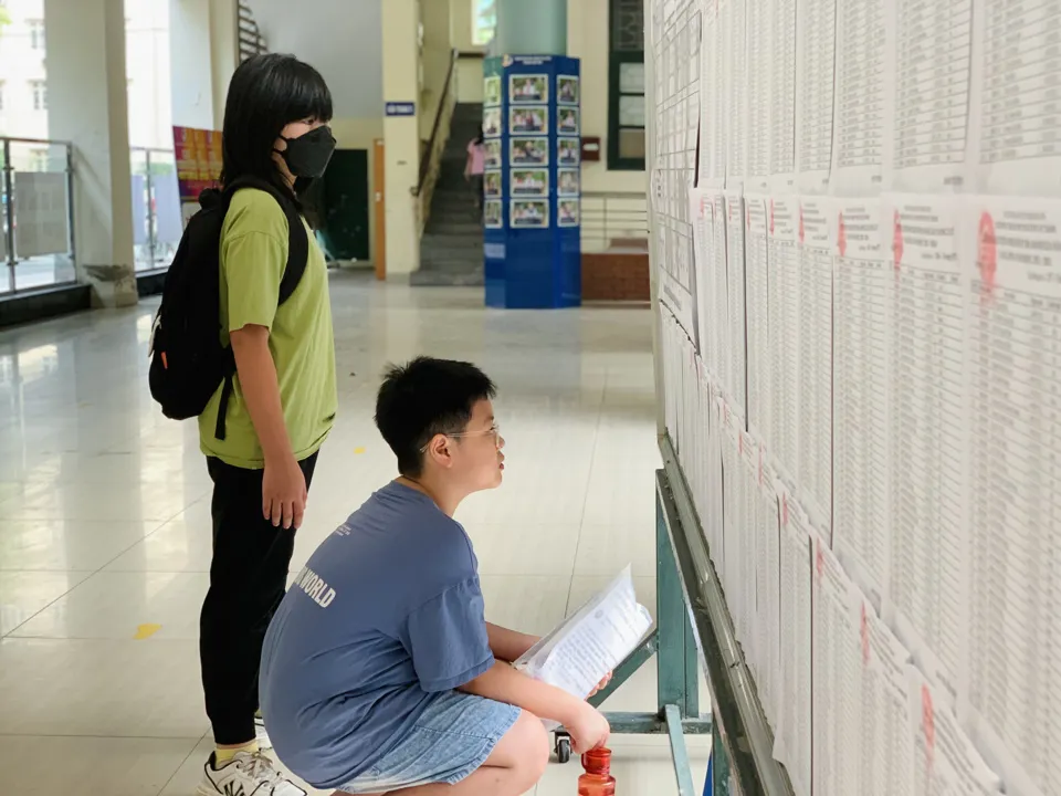 Thí sinh dự thi lớp 6 năm học 2023 - 2024 vào Trường THCS & THPT Nguyễn Tất Thành